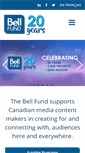 Mobile Screenshot of bellfund.ca